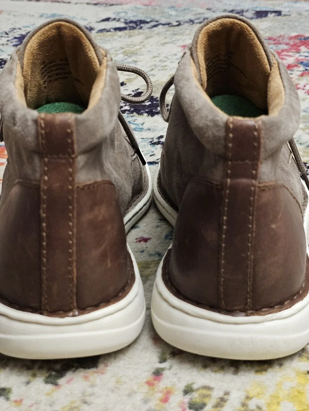 Born Theo Chukka Boots Men’s Size 13 Suede Leather Shoes Lace Up